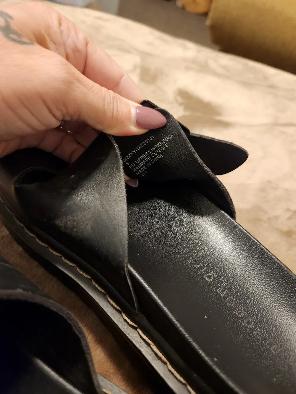 Madden Girl Dizzyy Size 8 In Black